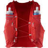 Salomon ADV Skin 12 Set goji berry ebony běžecká vesta Velikost: L