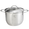 Nerezový hrniec 7,5 L s pokrievkou Ø 24 cm Berlingerhaus Silver Jewellery Collection BH-6285