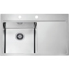 Kuchyňský dřez Alveus Pure 40 Satin, levý 1103610