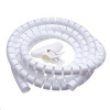 CONNECT IT trubice pro vedení kabelů WINDER, 2,5m x 20mm, bílá (organizér kabelů) CI-679