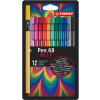Fixy STABILO Pen 68 kartónové púzdro ARTY 12 farieb (4006381547000)