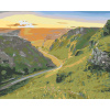Vymalujsisam.sk Maľovanie podľa čísiel - Peak District - Národný park, Veľká Británia Veľkosť: 40x50cm, Rám: Bez rámu, iba zrolované plátno