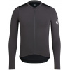 Pánsky cyklistický dres Rapha Men's Pro Team Long Sleeve Lightweight Jersey - Dark Grey/Black XXL