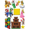 CUKROVÁ TLAČ jedlý obrázok na tortu Cukrová hmota SUPER MARIO HRA LUIGI + TEXT #2