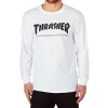 pánske tričko THRASHER SKATE MAG LS White L