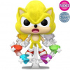 POP! Games: Super Sonic with Emeralds (Sonic The Hedgehog) Special Edition (Flocked) POP-1059