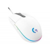 LOGITECH G203 2nd Gen LIGHTSYNC, Hráčska myš, wht 910-005797