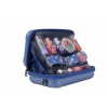 Lip Smacker Disney Princess Ariel Travel To Go Beauty Case odstín růžová : rtěnka 2 x 1 g + lesk na rty 2 x 1 g + lak na nehty 2 x 4 ml + paletka rozjasňovacích krémů 4 g + aplikátor + klíčenka + pouz