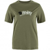 Fjällräven Hoja Wool T-shirt W, Farba LAUREL GREEN, Veľkosť XXS
