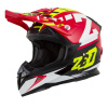 Motokrosová prilba ZED X1.9 čierno/červeno/bielo/žltá fluo XL