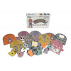 Adam Toys Náučné drevené puzzle - počítanie