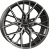 BORBET Alufelge 8.0 J x 18 112/5/44/57,1 BY titan polished matt Borbet 8x18 5x112 ET44.00 dull titanium / polished