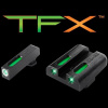 Mieridlá TFX Tritium / Fiber-Optic Truglo® - Glock® Low Set – Čierna