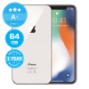 Apple iPhone X Silver 64GB A+ Repasovaný