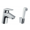 Hansgrohe Logis Páková umývadlová batéria s bidetovou spŕškou, chróm 71290000-HG
