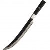 IZMAEL Damaškový kuchynský nôž Yunoka Slicer/Hnedá 24.5 cm