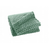FLANELOVÁ PRIKRÝVKA 125 X 150 CM POLYESTER ZELENO-MODRÁ (SELEDINOVÁ) OEKOTEX