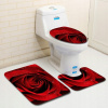 Kúpelňová predložka - Rose 05 Zeeple Flower Pattern Bath Rat sada (Kúpelňová predložka - Rose 05 Zeeple Flower Pattern Bath Rat sada)