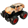Vojenský monster truck na zotrvačník 14 cm