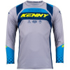 KENNY 231-3403022-5032 dres cross/enduro TRACK DETSKÝ/JUNIOR modrá/sivá/žltá, veľkosť XXXXS (3-4roky)
