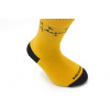 ActiveKids Merino detské ponožky Lesné zvieratká Farba: Žltá, Veľkosť: 31 - 34