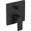Hansgrohe Vernis Shape - Vaňová batéria pod omietku, matná čierna 71468670