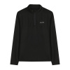 USA Pro Pro quarter Zip Junior Black 9-10 rokov
