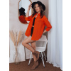 Oranžová klasická dámska košeľa SUMMER TIME DY0364 XL