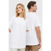 Bavlnené tričko Mercer Amsterdam The Logo Tee biela farba, s potlačou, MEAP241003 L