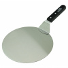Lopata na pizzu okrúhla Cattara 25 cm - strieborná-čierna