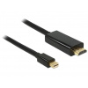 Delock Kabel mini Displayport 1.1 samec > HDMI-A samec 2 m 83699