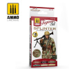 AMMO by MIG Jimenez Sada akrylových farieb Ammo Figures - Splinter Camouflage