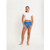 Dievčenské menštruačné nohavičkyModibodi Teen Hipster Boyshort Super Boho Botanical Blue (DMKMTHBSBBB) 10-12 let