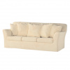 Dekoria Poťah na sedačku Tomelilla (pre 3 osoby), ecru, Poťah na sedačku Tomelilla - pre 3 osoby, Living Velvet, 704-79