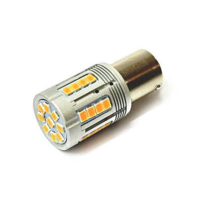 Blinker LED žiarovka AUTOLAMP 12V 21W BAU15s (oranžová) Náhrada za PY21W