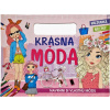 Krásna móda omaľovanka s nálepkami 9788084446242 Foni book
