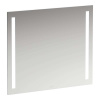Laufen Lani - zrkadlo bez rámu 80 x 70 cm s dvoma LED osvetľovacími prvkami