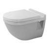 Duravit Starck 3 - závesné WC s Rimless, Hygiene Glaze, 36x54 cm, D 2527092000