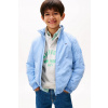 Detská bunda Tommy Hilfiger modrá farba, KB0KB09852 KB0KB09852.128.176.9BYA 152