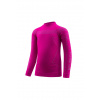 Brubeck Detské tričko dlhý rukáv THERMO fuchsiová farba Veľkosť: 104-110