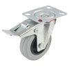 IGM Hobby Gumové koliesko 100mm, 70kg otočné s brzdou 133-509024
