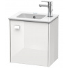 Duravit Brioso - Umývadlová skrinka 44x42x29 cm, pravá, 1 dvierka, lesklá biela BR4000R2222
