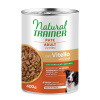 Natural Trainer, 12 x 400 / 415 g - 10 + 2 zadarmo - Pate Medium & Maxi Adult teľacie (12 x 400 g)