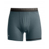 ORTOVOX Pánske boxerky 185 ROCK'N'WOOL BOXER dark arctic grey - sivé Veľkosť: M