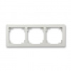 ABB SWING L Rámeček 3901J-A00030 S1 trojnásobný, pro vodorovnou i svislou montáž, světle šedá