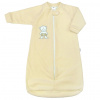 New Baby Detský Froté Spací Vak Medvedík Žltý-80 (9-12m)