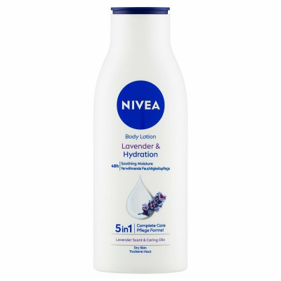 Nivea Lavender & Hydration telové mlieko 400 ml