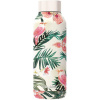 Quokka Solid, Nerezová fľaša / termoska Jungle Flora, 510ml, 11831