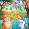 Roztomilé zvieratká - Textilná knižka