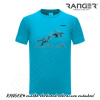 Tričko RANGER® - LÍŠKA - e 3XL Modrá